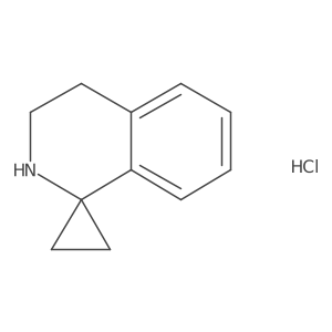 3',4'-Dihydrospiro[cyclopropane-1,1'(2'H)-isoquinoline] Hydrochloride Structure