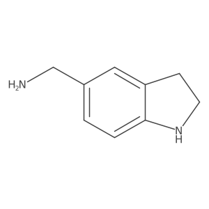 Indolin-5-ylmethanamine结构式