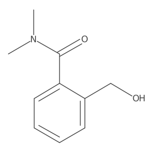 2-(hydroxymethyl)-N,N-dimethylbenzamide结构式