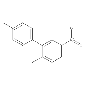 2,4'-Dimethyl-5-nitro-1,1'-biphenyl结构式