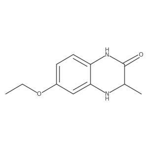 6-ethoxy-3,4-dihydro-3-methyl-2(1H)-Quinoxalinone结构式