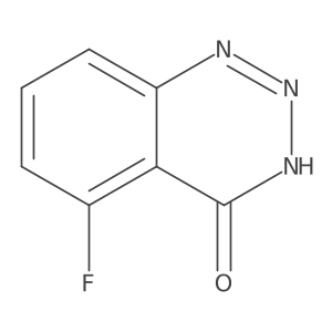 5-Fluorobenzo[d][1,2,3]triazin-4(3H)-one Structure