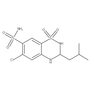 Butizide, (S)- Structure