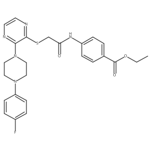 N-[6-({[(3-chlorophenyl)amino]carbonyl}amino)-4-methoxy-1,3-benzothiazol-2-yl]benzenesulfonamide Structure