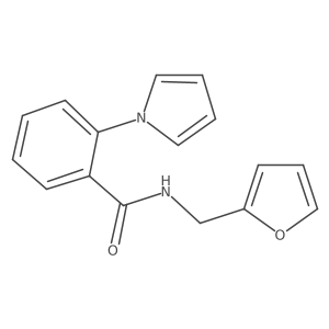 N-(furan-2-ylmethyl)-2-(1H-pyrrol-1-yl)benzamide Structure