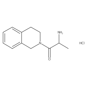 (2R)-2-amino-1-(1,2,3,4-tetrahydroisoquinolin-2-yl)propan-1-onehydrochloride结构式
