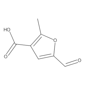 5-Formyl-2-methylfuran-3-carboxylic acid Structure