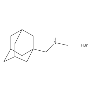 Adamantan-1-ylmethyl-methyl-amine hydrobromide Structure