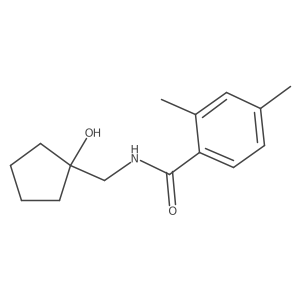 N-[(1-hydroxycyclopentyl)methyl]-2,4-dimethylbenzamide Structure