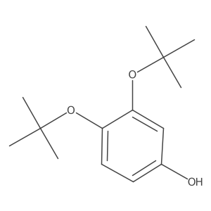 3,4-DI-Tert-butoxyphenol Structure