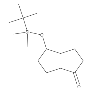 5-(Tert-butyldimethylsilyloxy)cyclooctanone Structure