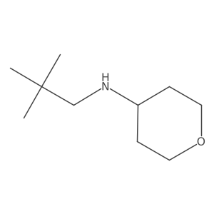 N-(2,2-dimethylpropyl)oxan-4-amine Structure