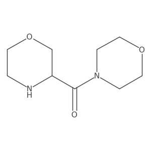 Morpholin-3-yl(morpholino)methanone Structure