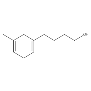 4-(5-Methylcyclohexa-1,4-dien-1-yl)butan-1-ol结构式