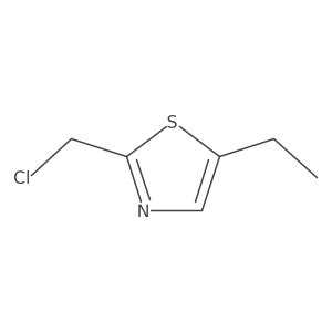 2-(Chloromethyl)-5-ethyl-1,3-thiazole Structure