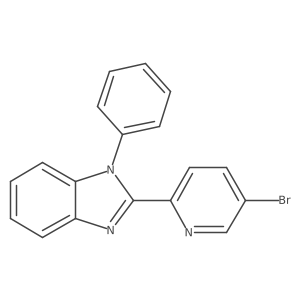 2-(5-bromopyridin-2-yl)-1-phenyl-1H-benzo[d]imidazole Structure