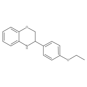 3-(4-Ethoxyphenyl)-3,4-dihydro-2H-benzo[b][1,4]oxazine结构式