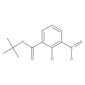 1,1-Dimethylethyl 2-chloro-3-nitrobenzoate结构式