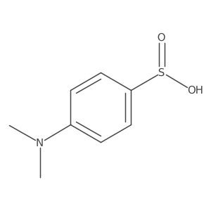4-(Dimethylamino)benzene-1-sulfinic acid结构式