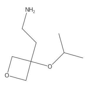 2-(3-Isopropoxyoxetan-3-yl)ethanamine结构式