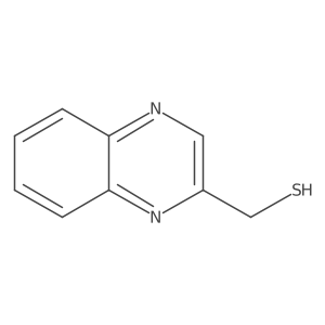 2-Thiomethylquinoxaline结构式