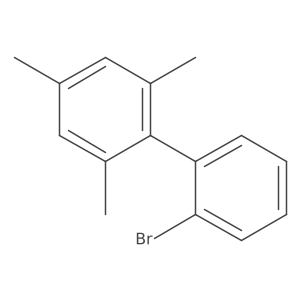 2'-Bromo-2,4,6-trimethylbiphenyl结构式