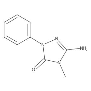 5-Amino-4-methyl-2-phenyl-1,2,4-triazol-3-one Structure