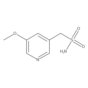 (5-Methoxypyridin-3-yl)methanesulfonamide结构式