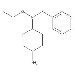 N1-benzyl-N1-ethoxycyclohexane-1,4-diamine结构式