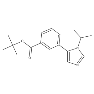tert-butyl 3-[1-(propan-2-yl)-1H-imidazol-5-yl]benzoate Structure