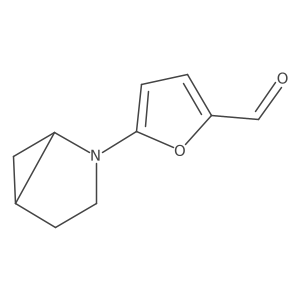 5-{2-Azabicyclo[3.1.0]hexan-2-yl}furan-2-carbaldehyde结构式