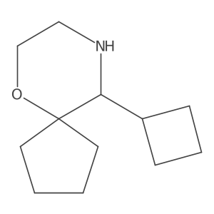 10-Cyclobutyl-6-oxa-9-azaspiro[4.5]decane Structure