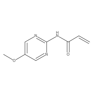 N-(5-methoxypyrimidin-2-yl)prop-2-enamide Structure