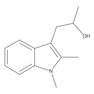 (2S)-1-(1,2-dimethyl-1H-indol-3-yl)propan-2-ol Structure
