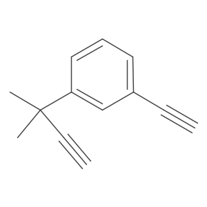 1-Ethynyl-3-(2-methylbut-3-yn-2-yl)benzene Structure