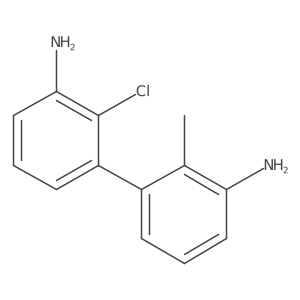2-Chloro-2'-methyl[1,1'-biphenyl]-3,3'-diamine结构式