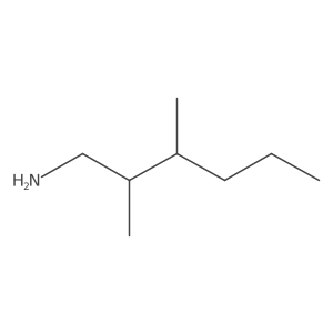 (2R)-2,3-Dimethylhexan-1-amine结构式