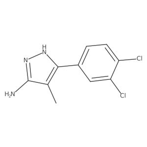 3-(3,4-dichlorophenyl)-4-methyl-1H-pyrazol-5-amine Structure