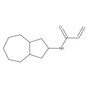 N-(decahydroazulen-2-yl)prop-2-enamide结构式