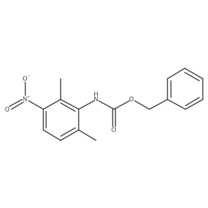 benzyl N-(2,6-dimethyl-3-nitrophenyl)carbamate Structure