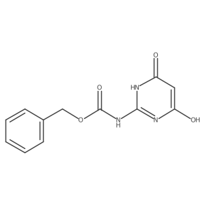 benzyl N-(4,6-dihydroxypyrimidin-2-yl)carbamate结构式