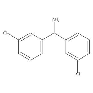 Bis(3-chlorophenyl)methanamine结构式