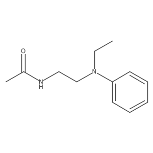 N-[2-(N-ethylanilino)ethyl]acetamide Structure