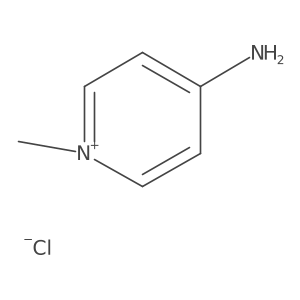 4-Amino-1-methylpyridin-1-ium chloride结构式