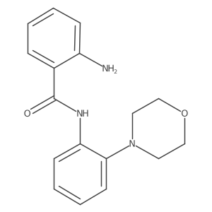 2-Amino-N-(2-morpholinophenyl)benzamide Structure