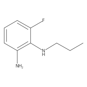 3-Fluoro-N2-propyl-1,2-benzenediamine Structure