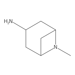 6-Methyl-6-azabicyclo[3.1.1]heptan-3-amine结构式
