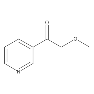 2-Methoxy-1-(pyridin-3-yl)ethan-1-one Structure