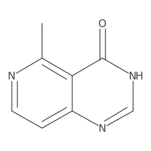 5-Methylpyrido[4,3-d]pyrimidin-4(3H)-one结构式