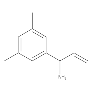 1-(3,5-Dimethylphenyl)prop-2-en-1-amine Structure